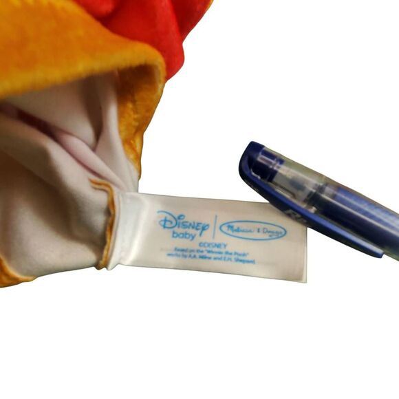 Melissa & Doug Disney Winnie the Pooh, Tigger And Piglet Soft & Cuddly Hand Pupp - Picture 4 of 4